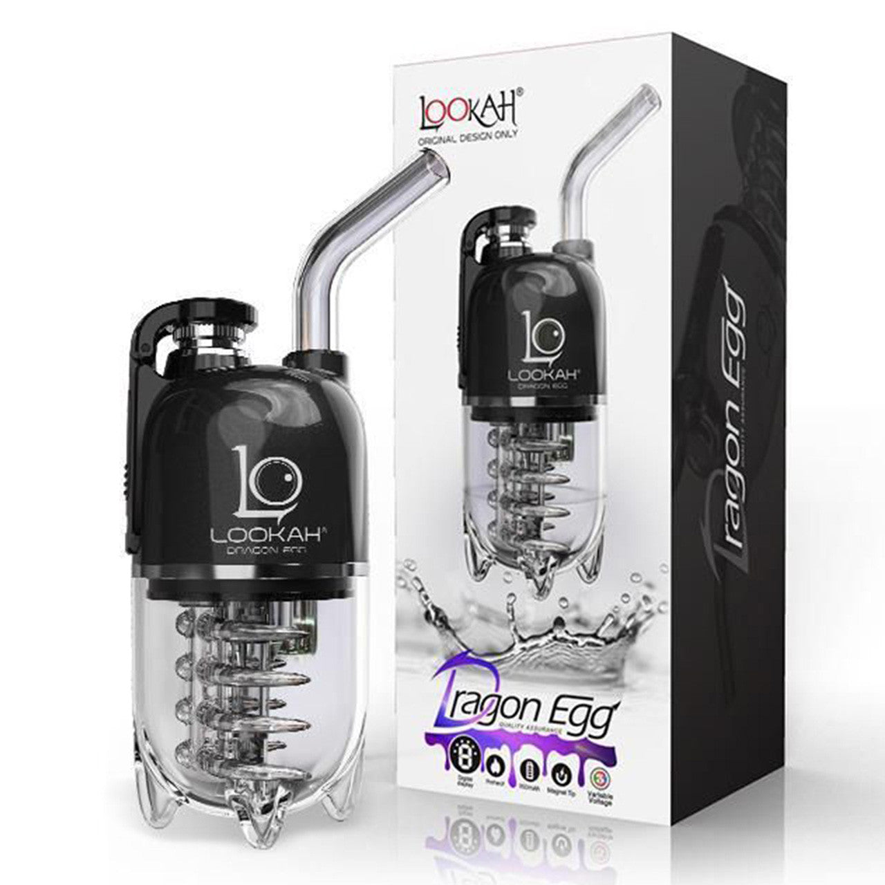 Lookah - Dragon Egg 950mAh Mini Vaporizer Kit - SWED Lookah - Dragon Egg 950mAh Mini Vaporizer Kit - SWED